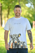 Load image into Gallery viewer, Beltie Cow and Calf T-Shirt
