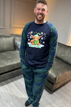 Load image into Gallery viewer, HGP Christmas Pyjama Set (Blue and Green)
