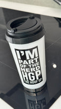 Load image into Gallery viewer, Hoof GP Cartoon Travel Mug
