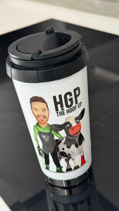 Hoof GP Cartoon Travel Mug