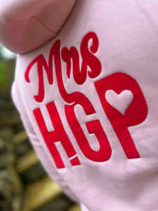 Mrs HGP Pink Hoodie